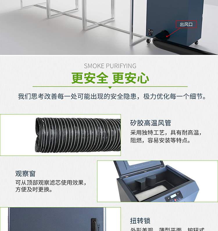 三防涂覆烟雾净化器DX6000