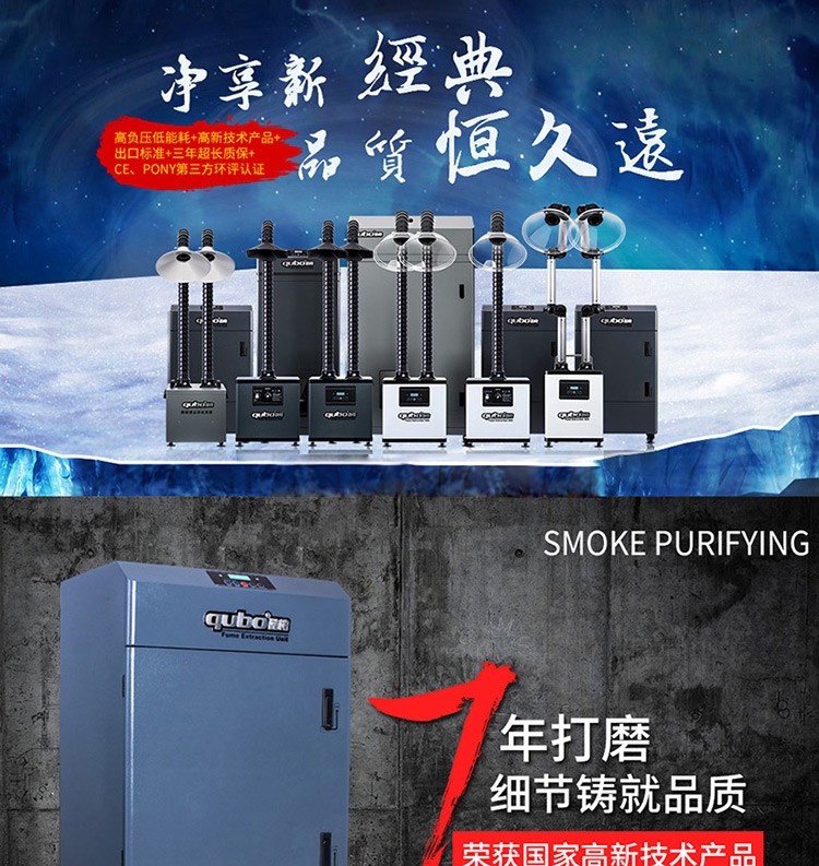 三防涂覆烟雾净化器DX6000